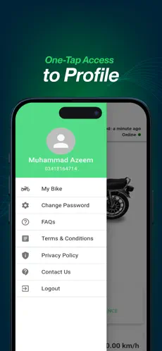 ELFA EV125 Mobile App