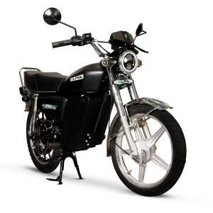 ELFA EV125 black electric bike 115km range