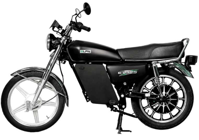 ELFA electric bike 115km range 75km/h speed
