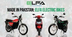 ELFA EV-125 & EV1 Scooty Made in Pakistan electric bike designed for Pakistani roads and sustainable commuting